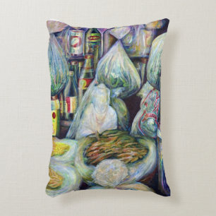 Singapore's Sundried Flavours Accent Pillow