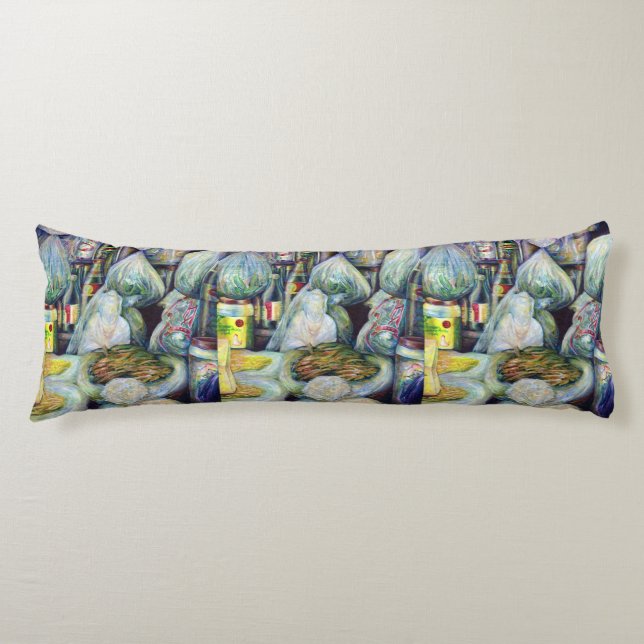 Singapore's Sundried Flavours Body Pillow (Front)