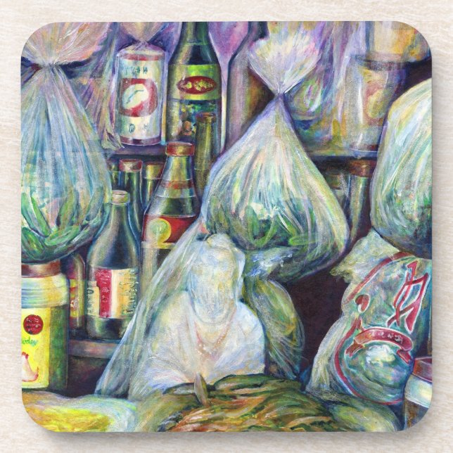 Singapore's Sundried Flavours Coaster (Front)