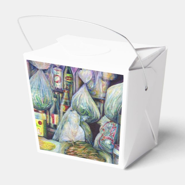 Singapore's Sundried Flavours Favor Box (Back Side)