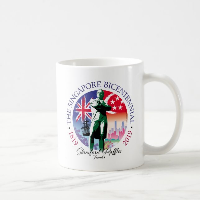 Singapour Bicentennial Collection Mug v2 (Droite)