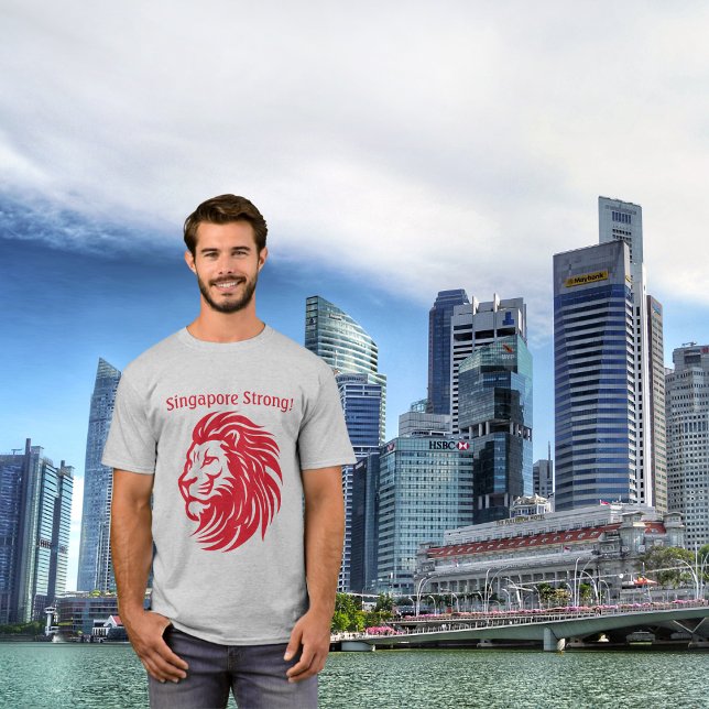 Singapour : Un t-shirt pour la fête nationale (Créateur téléchargé)