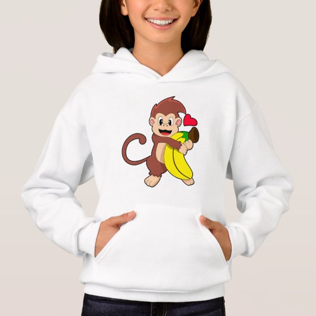 Singe à la banane (Devant)