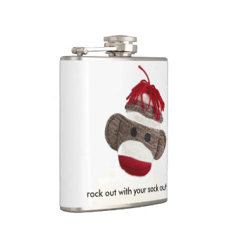 singe de chaussette de flacon