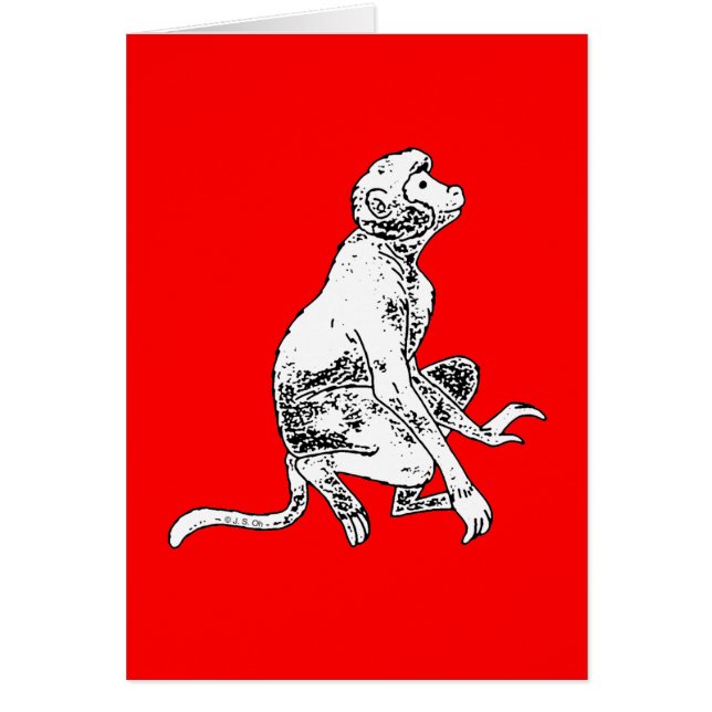 Singe de jungle (Devant)