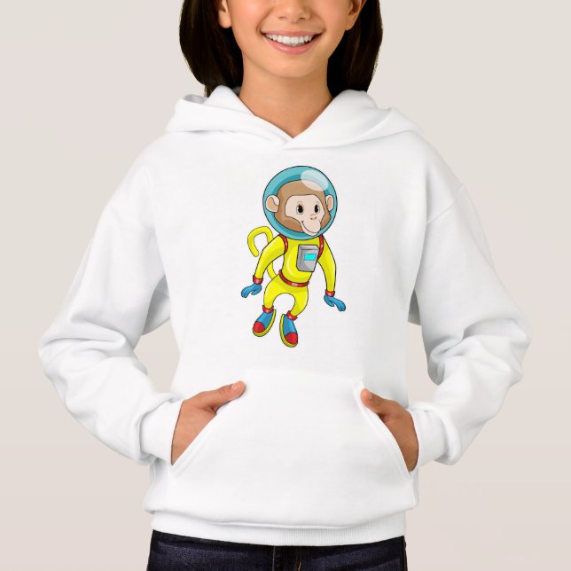 Singe en astronaute (Devant)