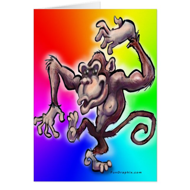 Singe idiot (Devant)