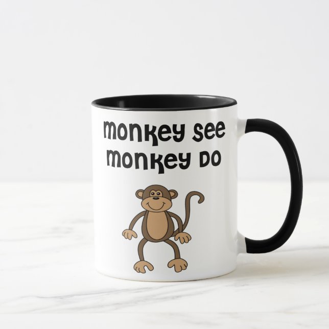 singe voir Mug (Droite)