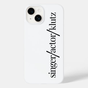 Singer Actor Klutz Case-Mate iPhone 14 Case