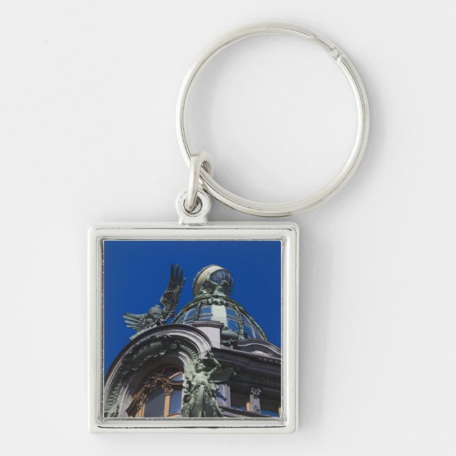 Singer Building, detail Keychain (Front)