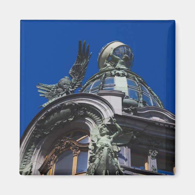 Singer Building, detail Magnet (Front)