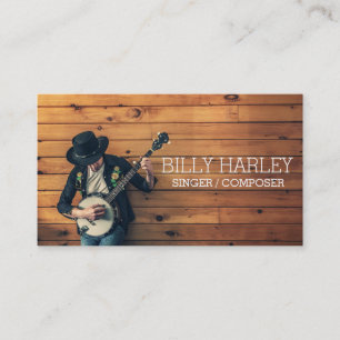 Singer Composer Musician Business Card
