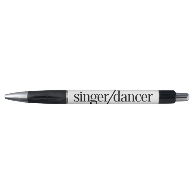 Singer Dancer Pen (Front)