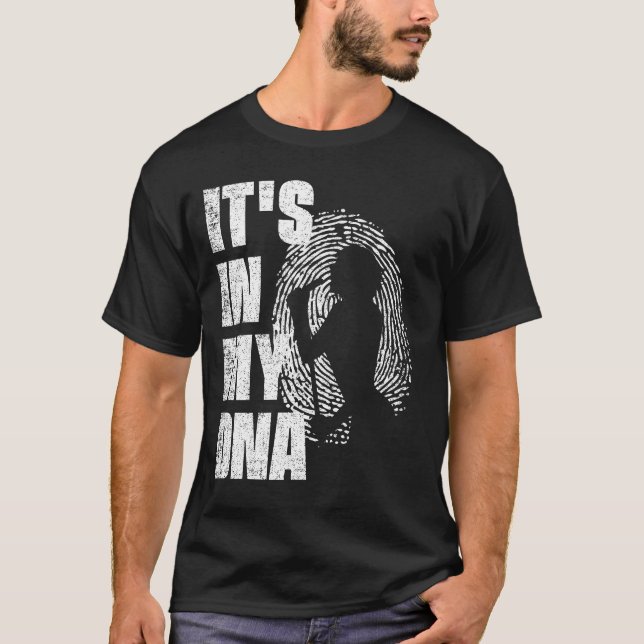 Singer Microphone - It's In My DNA Shirt Gift  (Front)