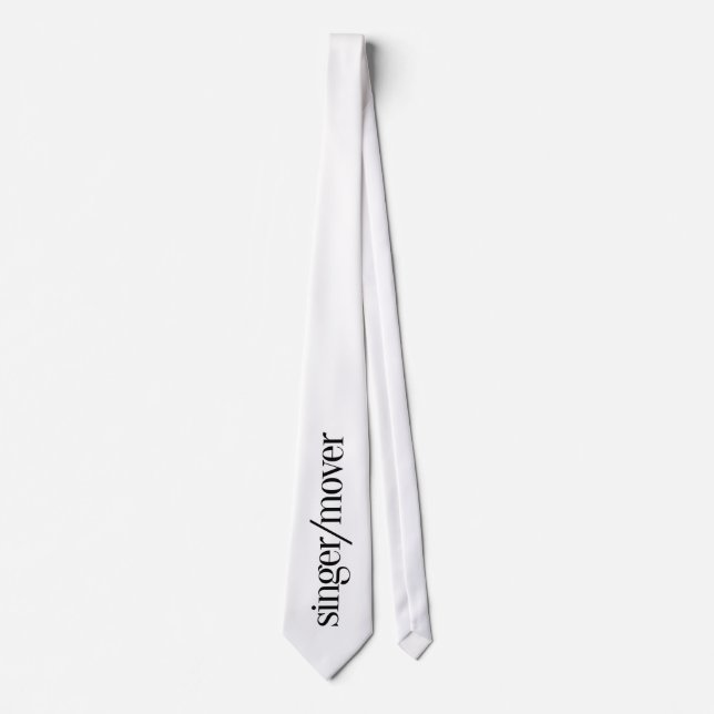 Singer/Mover Neck Tie (Front)