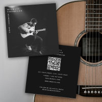 Singer Musician Artist Photo Performer QR Code 