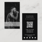 Singer Musician Songwriter Photo Hip Hop QR Code
