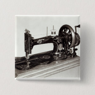 Singer 'New Family' sewing machine, 1865 2 Inch Square Button