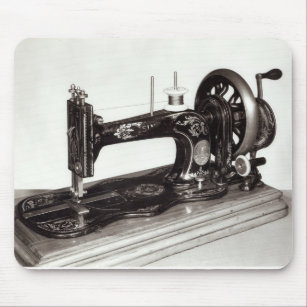 Singer 'New Family' sewing machine, 1865 Mouse Pad
