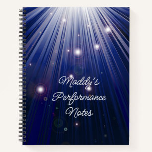 Singer or Actor  Notebook