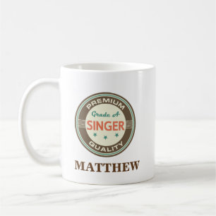 Singer Personalized Office Mug Gift