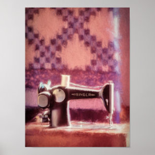 Singer Sewing Machine Value Poster Paper (Matte)