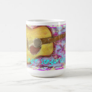 Singer Songwriter Guitar Coffee Mug