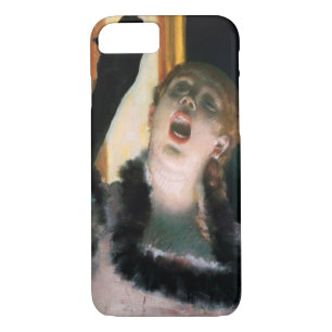 Singer with a Glove, Edgar Degas Case-Mate iPhone Case