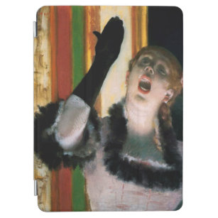 Singer with a Glove, Edgar Degas iPad Air Cover
