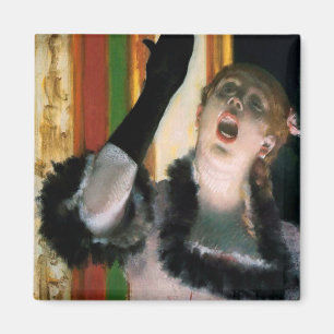Singer with a Glove, Edgar Degas Magnet