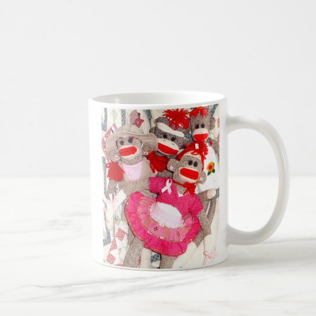 Singes de chaussette pour la tasse de ruban de (Droite)