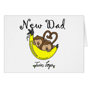 Singes Papa de jumeaux T-shirts et cadeaux