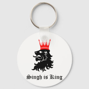 Singh is King Keychain