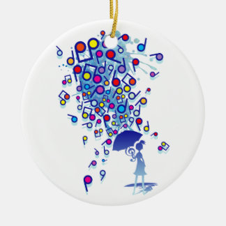 Singin' in the Rain Ceramic Ornament
