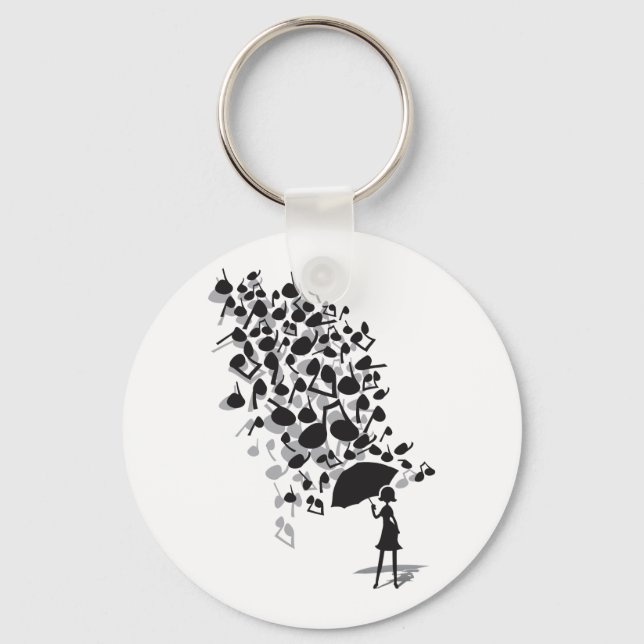 Singin' in the Rain Keychain (Front)