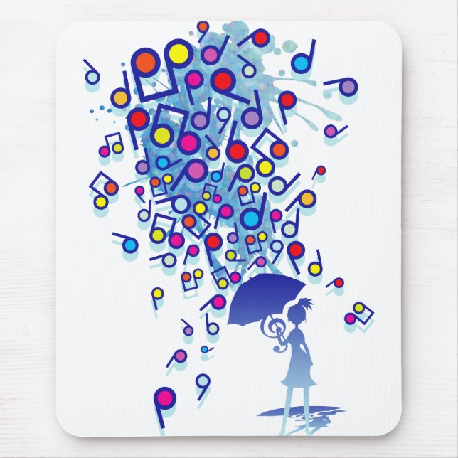 Singin' in the Rain Mouse Pad (Front)