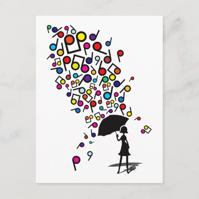 Singin' in the Rain Postcard (Front)