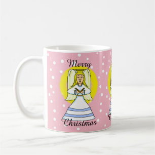 Singing Angel Christmas Mug