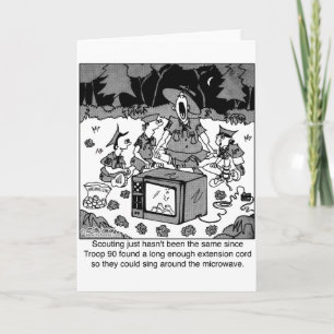 Singing Around the Microwave Card