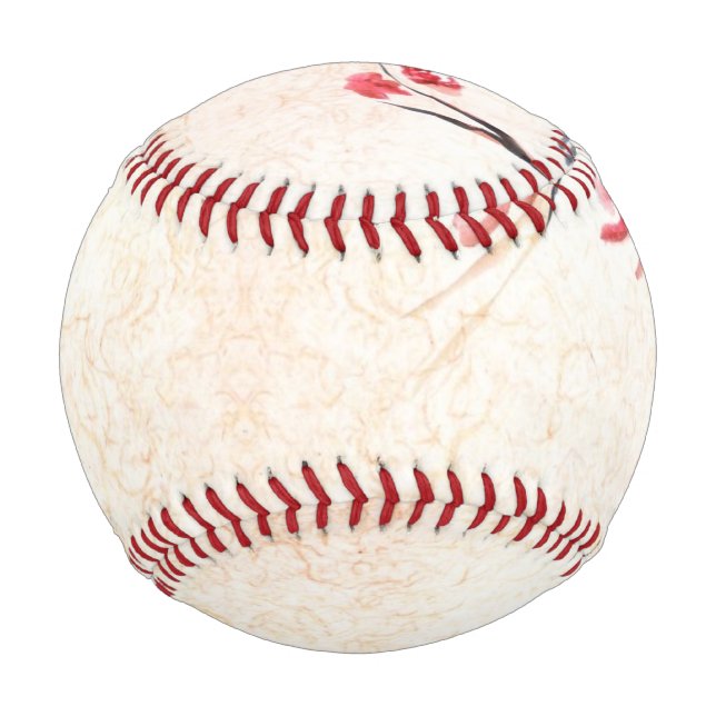 Singing Bird Background Baseball (Front)