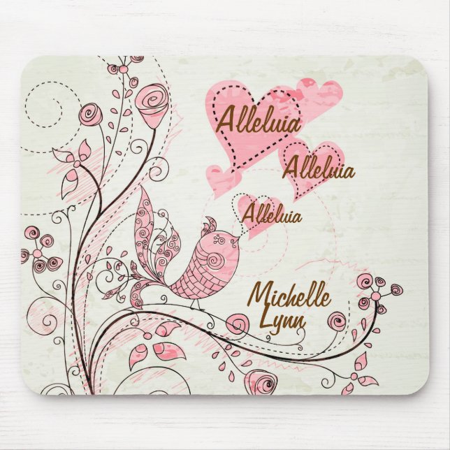 Singing Bird Customize Mousepad (Front)