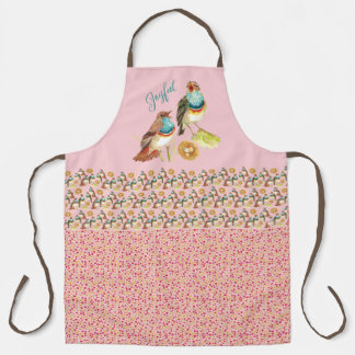 Singing Birds Apron