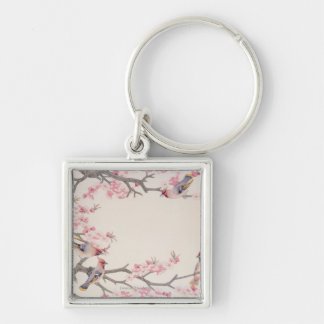 Singing Birds in Spring Keychain