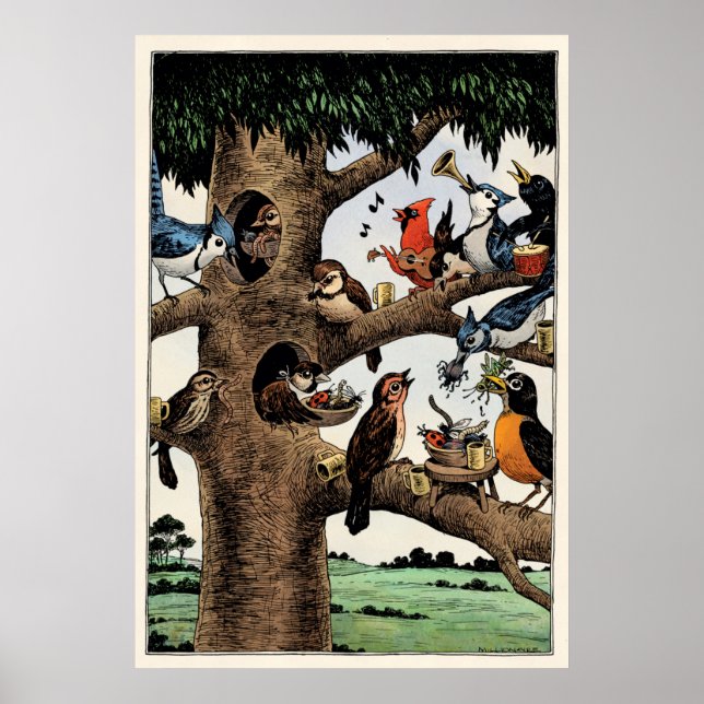 Singing Birds Poster (Front)