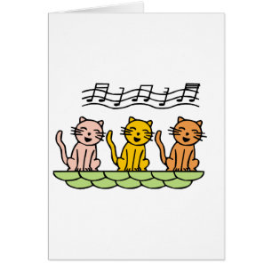 Singing Cats Tshirts and Gifts