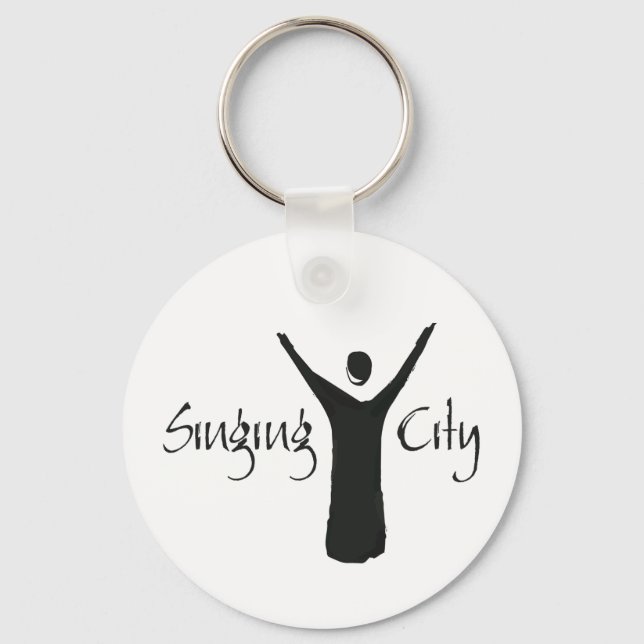 Singing City Keychain (Front)
