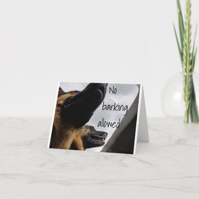 SINGING DOG  ***HAPPY BIRTHDAY*** CARD (Front)
