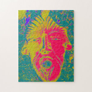singing face mask puzzle