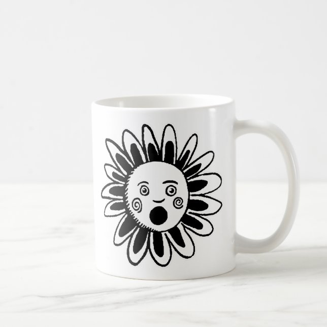 Singing Flower Coffee Mug (Right)