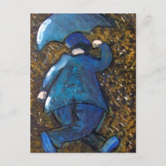 SINGING IN THE RAIN POSTCARD (Front)